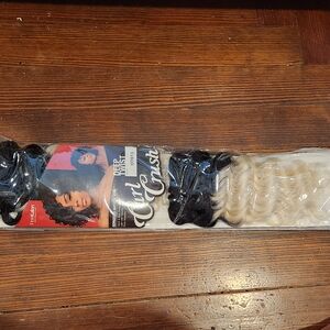 Hair Extension Bundle - Blonde With Black Roots - Loose Hair NEW IN PKG